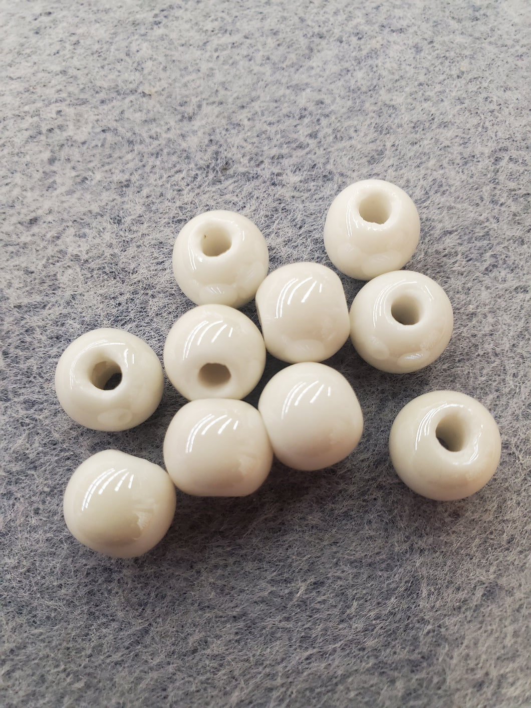 PORCELAIN BEAD 10MM