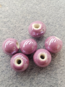 PORCELAIN BEAD 12MM