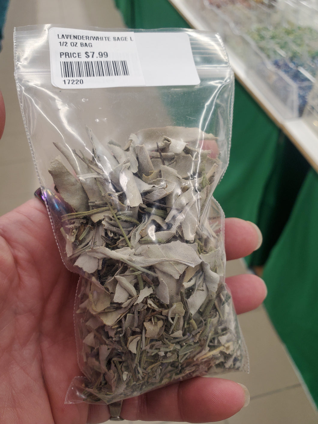 LAVENDER/WHITE SAGE LOOSE