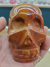 Load image into Gallery viewer, RED JASPER SKULL
