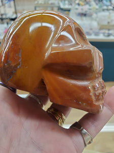 RED JASPER SKULL
