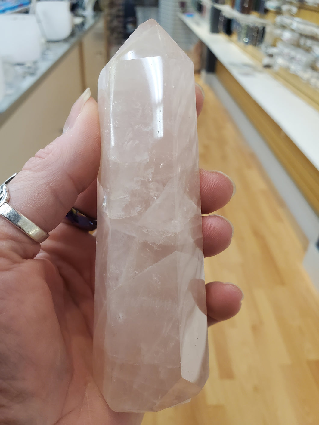 ROSE QUARTZ POINT