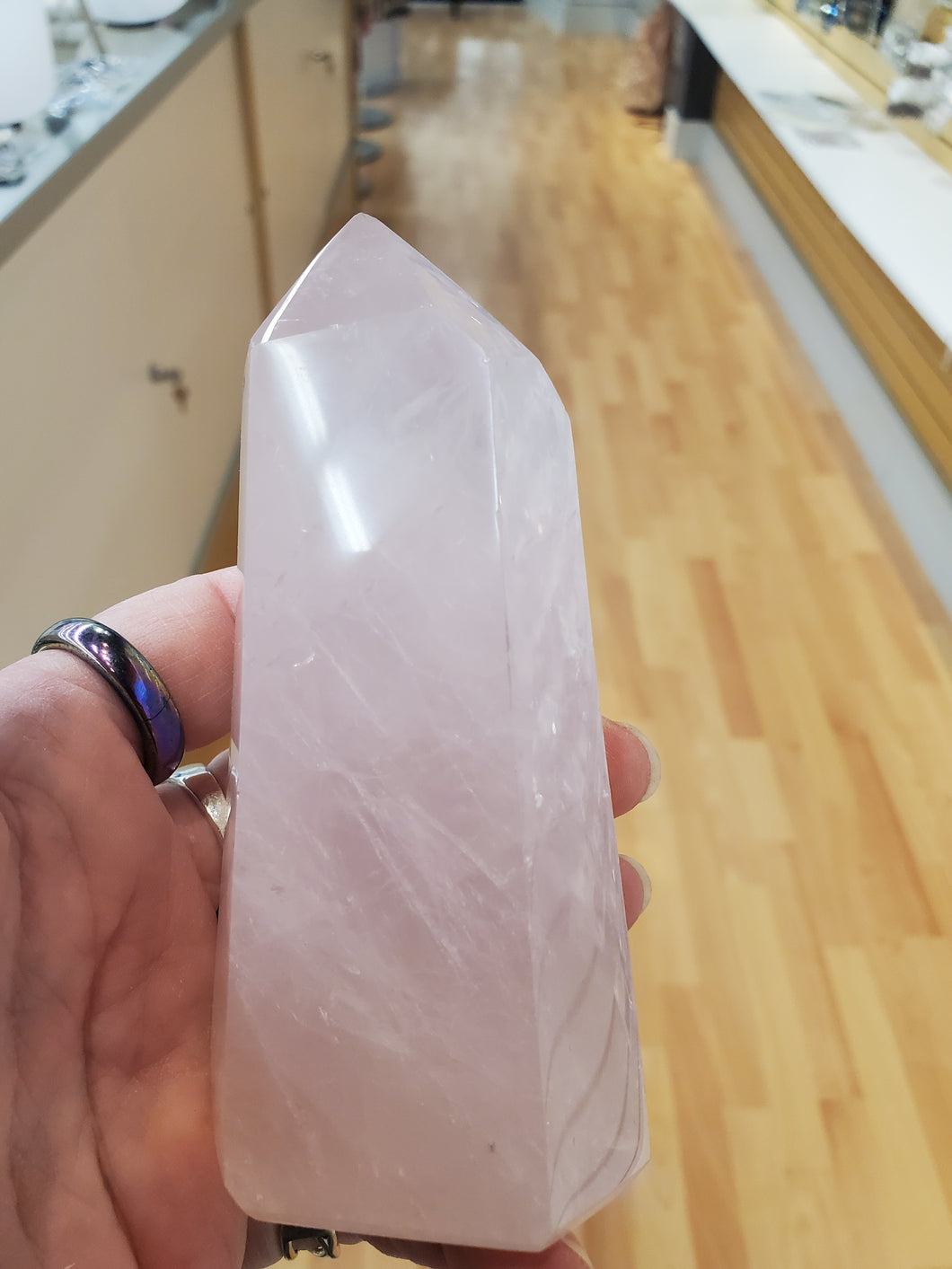 ROSE QUARTZ POINT