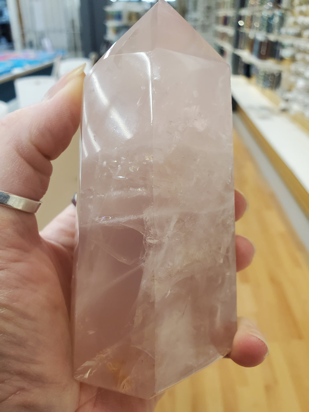ROSE QUARTZ POINT