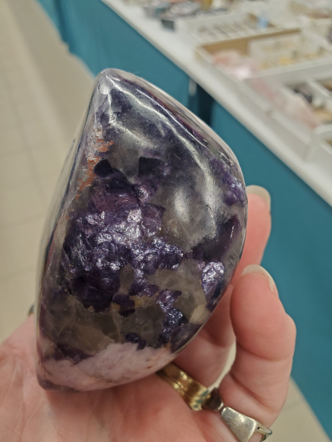 SILVER LEAF LEPIDOLITE FREEFORM