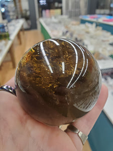 SMOKY QUARTZ SPHERE
