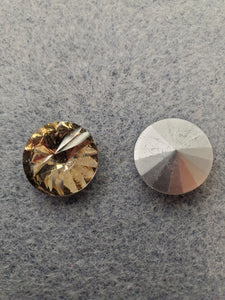 GLASS CRYSTAL RIVOLI 18MM