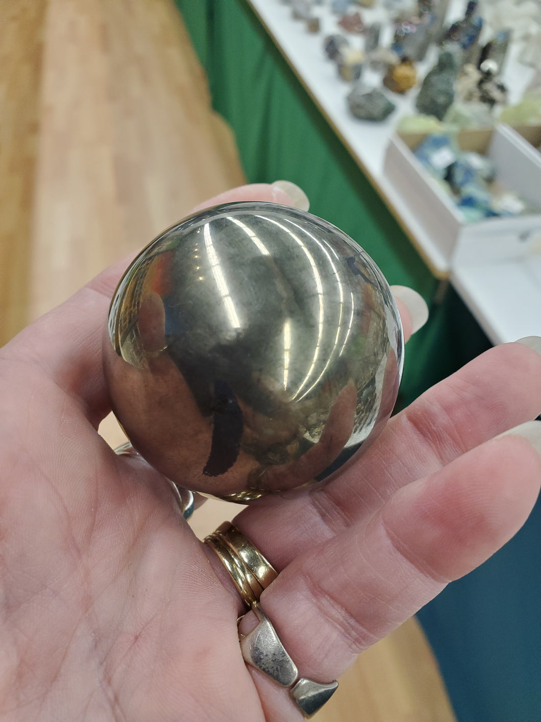 PYRITE SPHERE