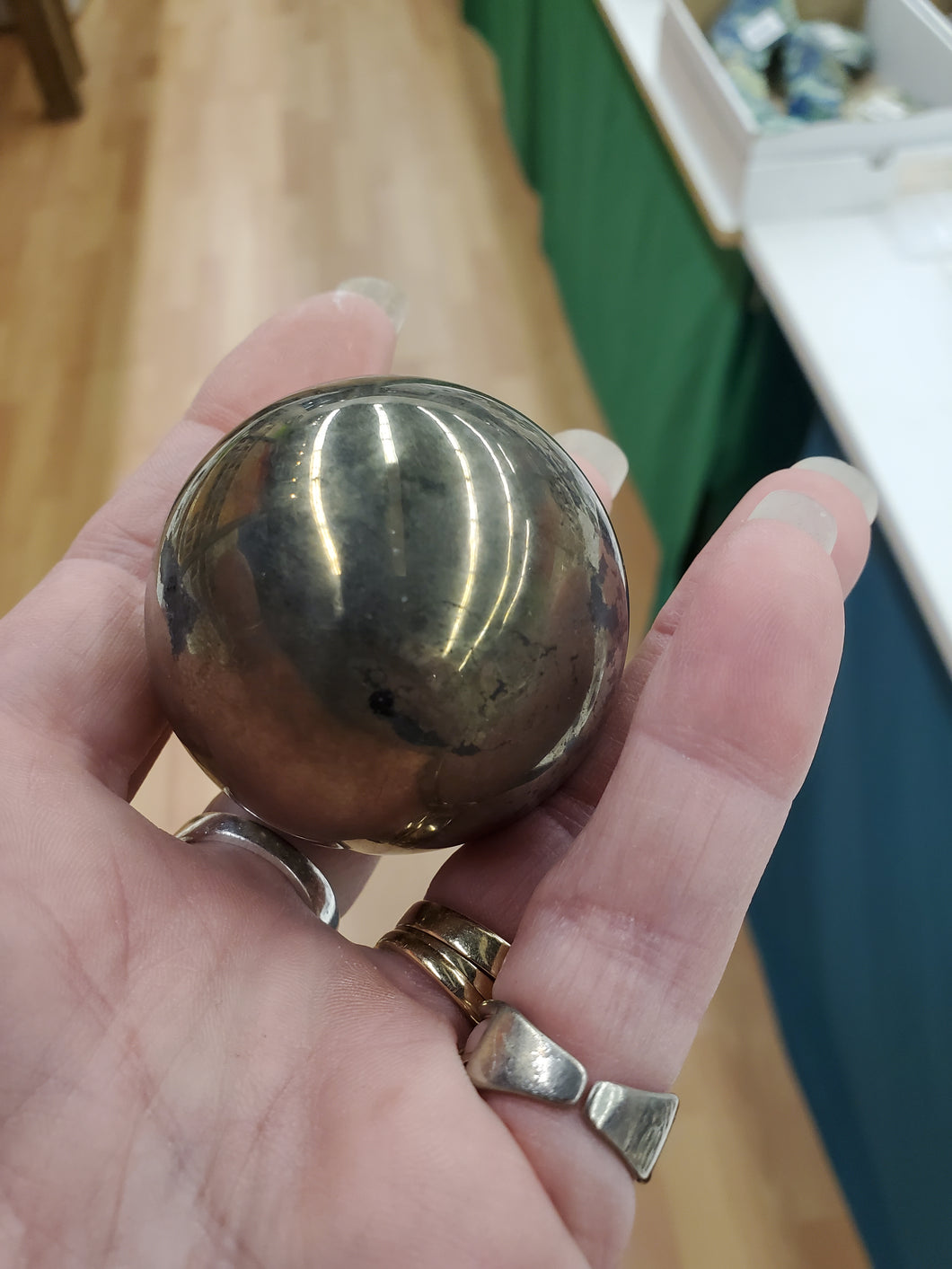 PYRITE SPHERE
