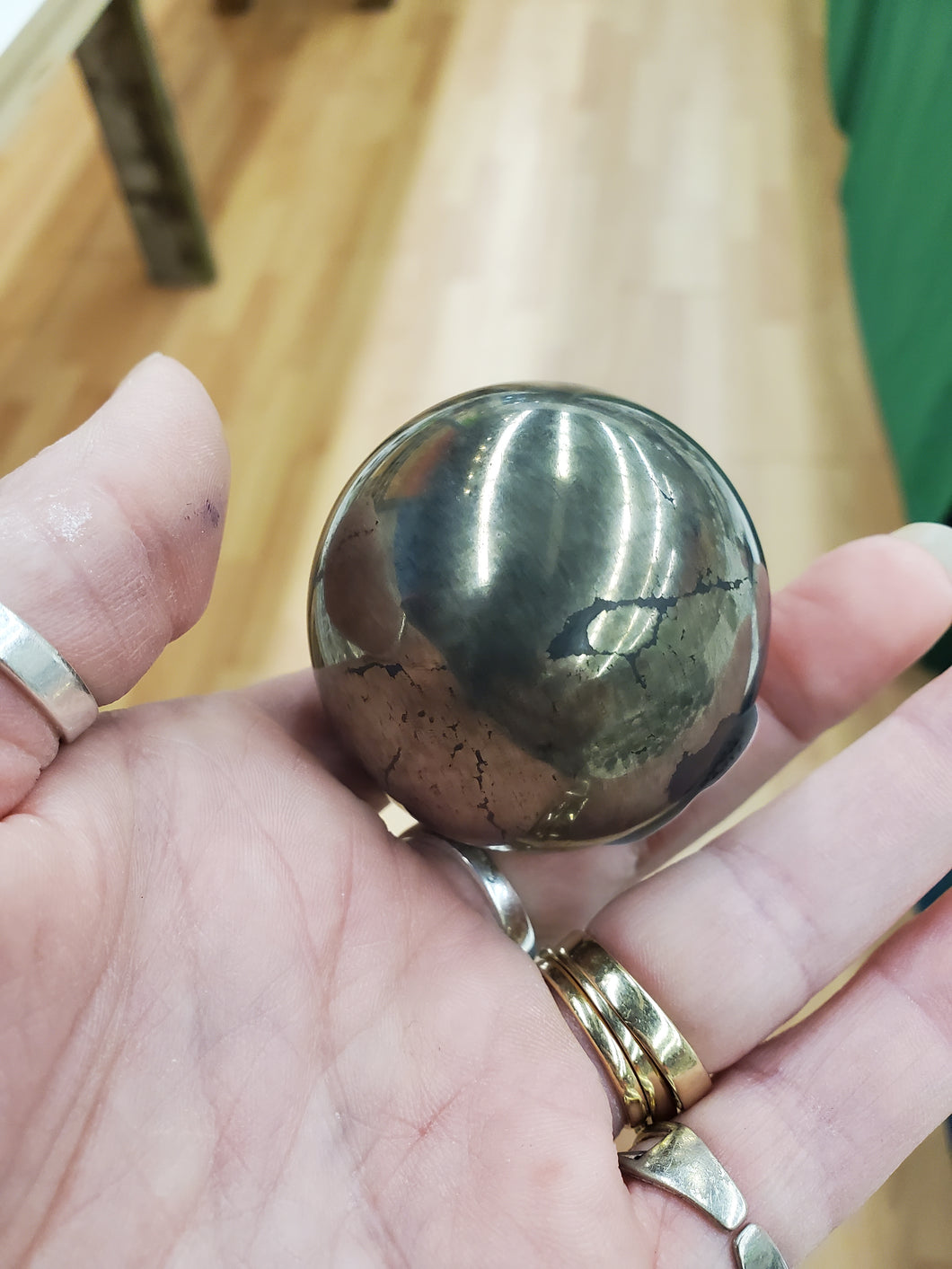 PYRITE SPHERE