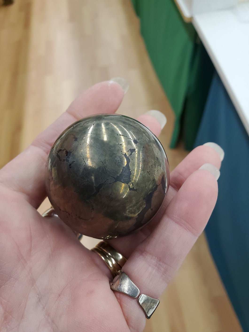 PYRITE SPHERE