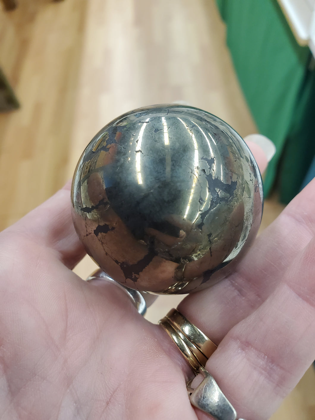 PYRITE SPHERE