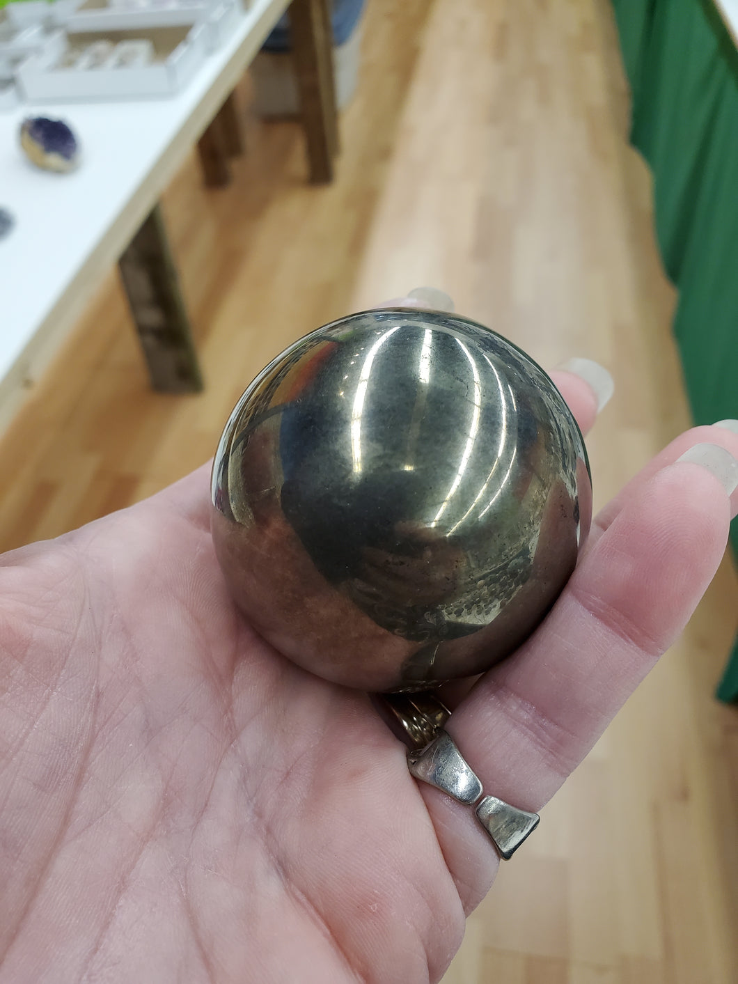 PYRITE SPHERE
