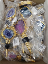Load image into Gallery viewer, AGATE BOTTLE STOPPER
