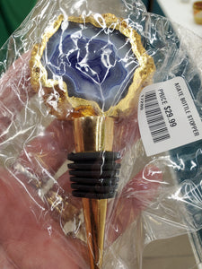AGATE BOTTLE STOPPER