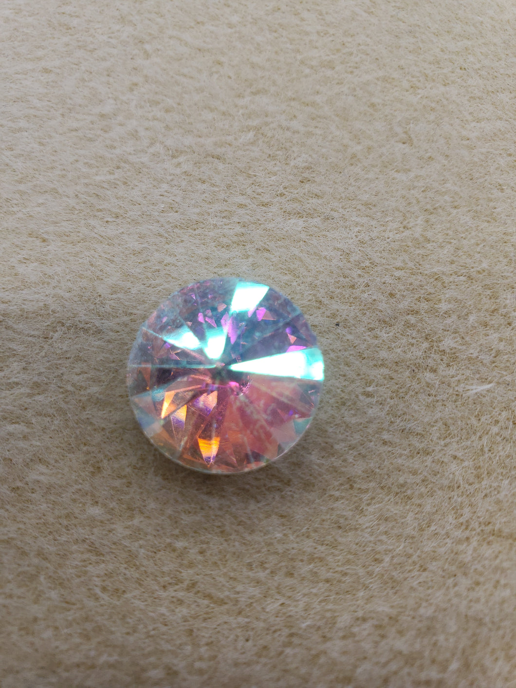 GLASS CRYSTAL RIVOLI 18MM