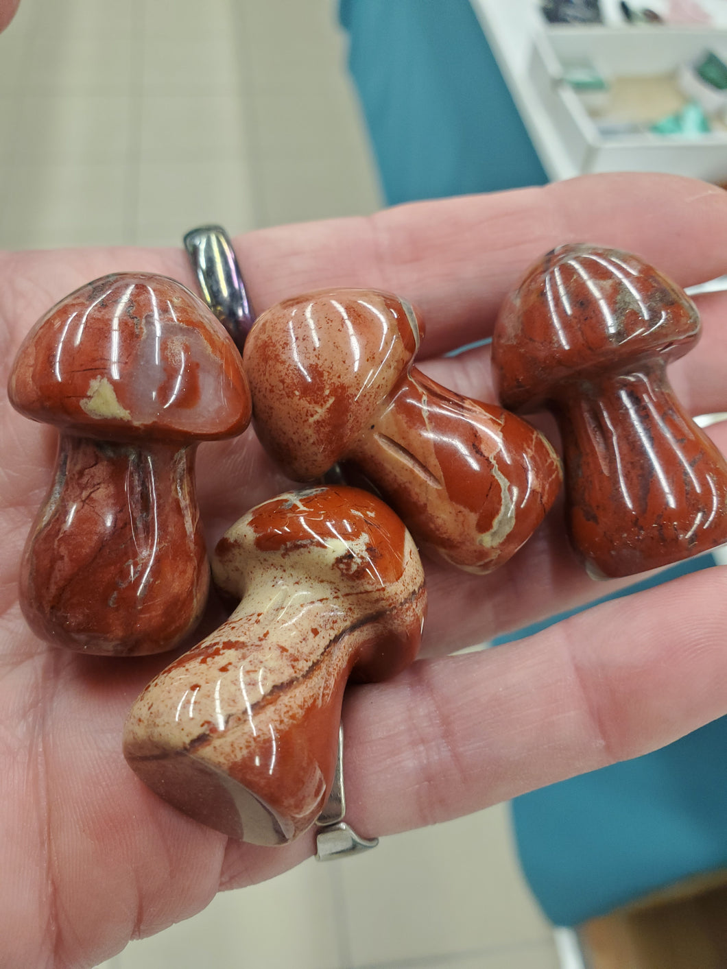 RED JASPER MUSHROOM