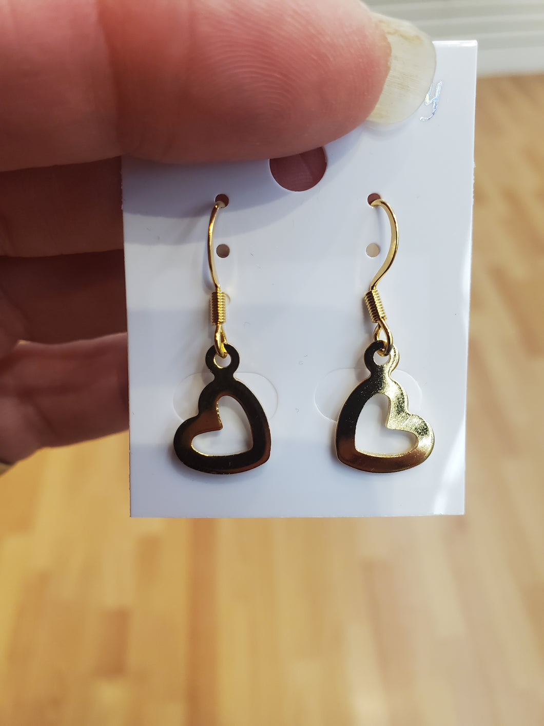HEART STAINLESS EARRINGS