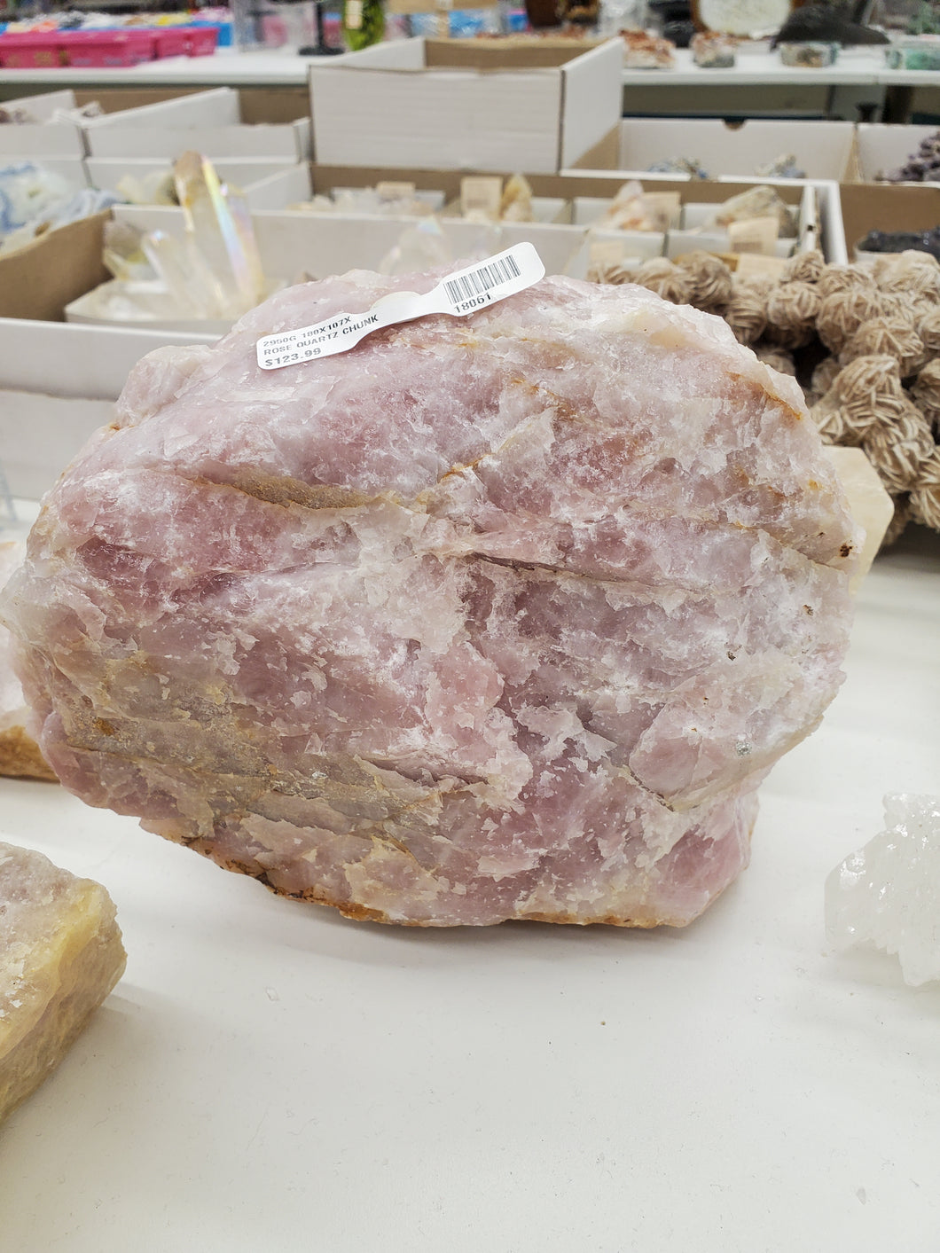 ROSE QUARTZ CHUNK