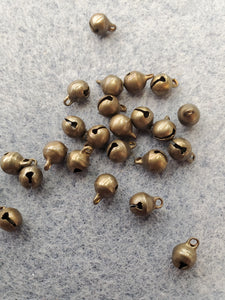 BRASS BELL CHARM 6MM