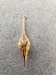BRASS TEARDROP