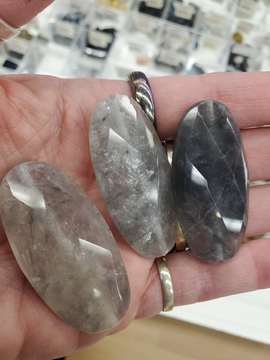 CLOUDY QUARTZ 50X25MM