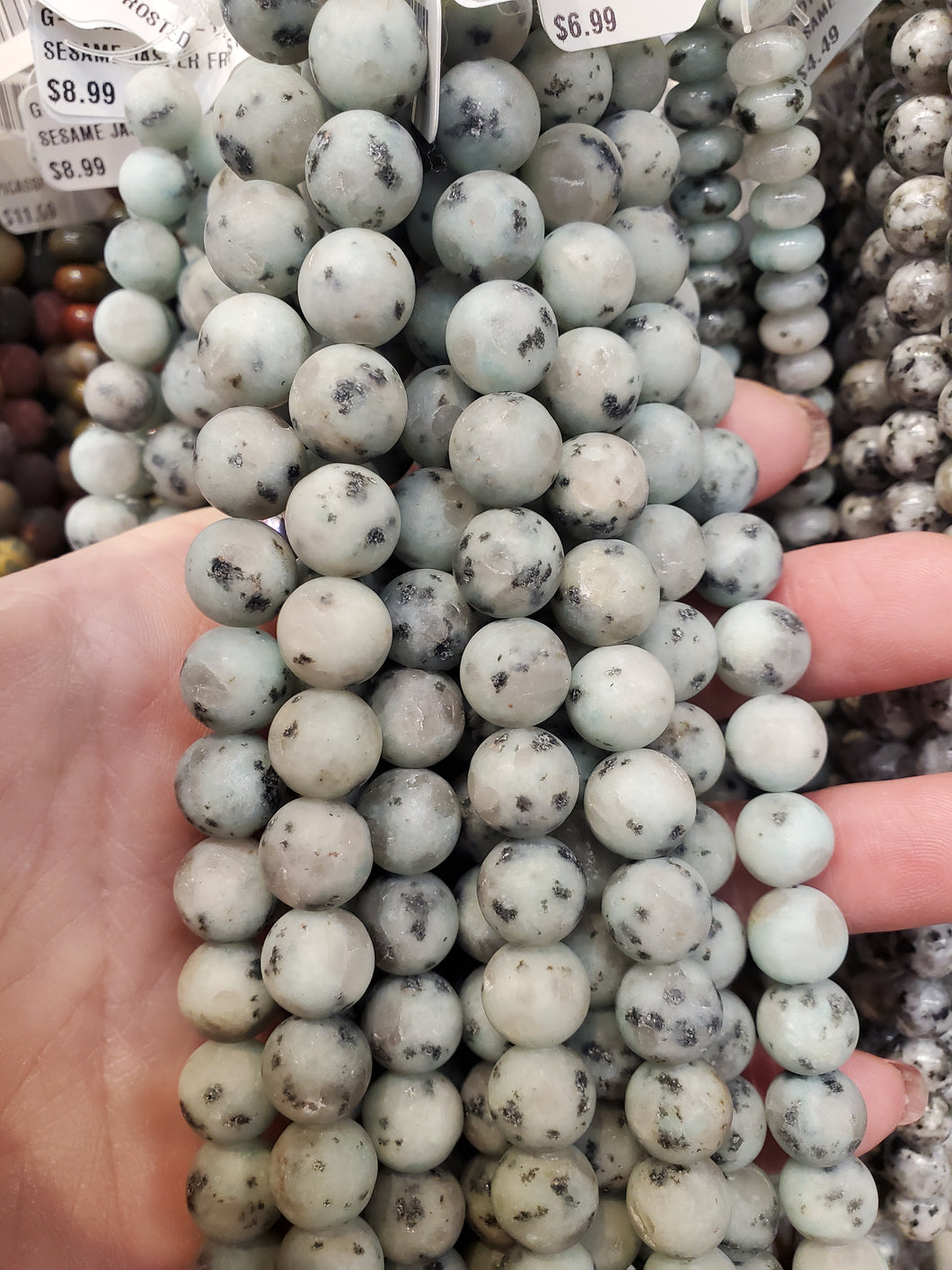 SESAME JASPER 10MM MATTE
