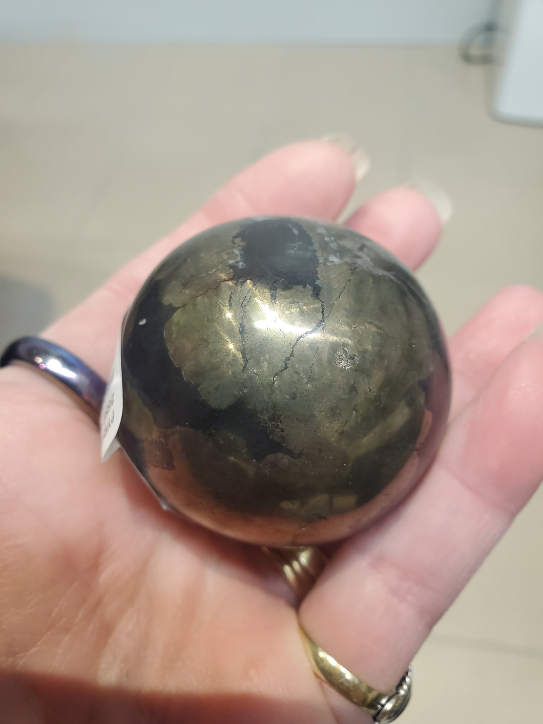 PYRITE SPHERE