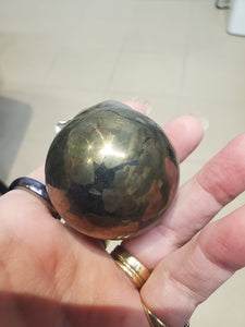 PYRITE SPHERE