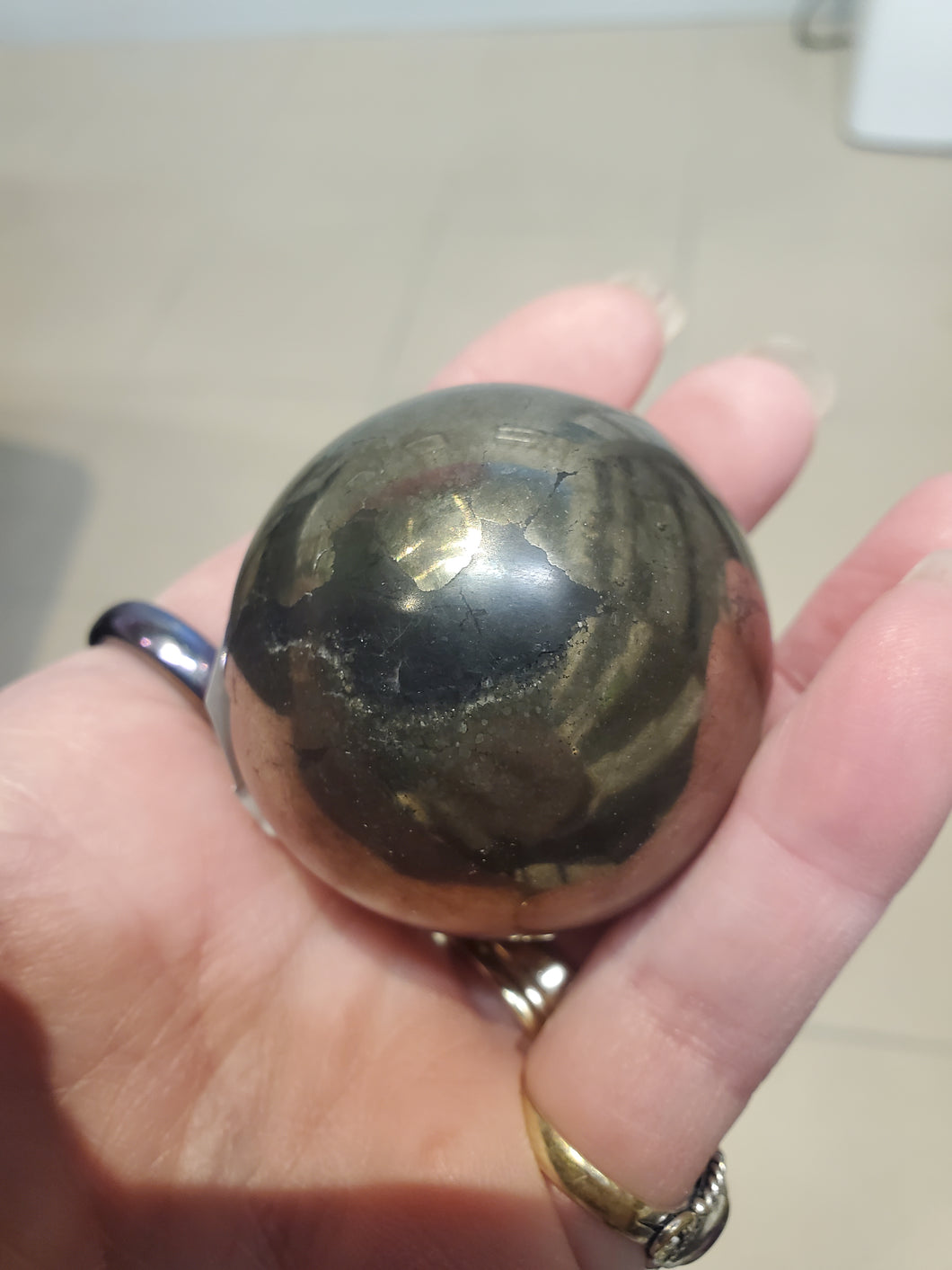 PYRITE SPHERE