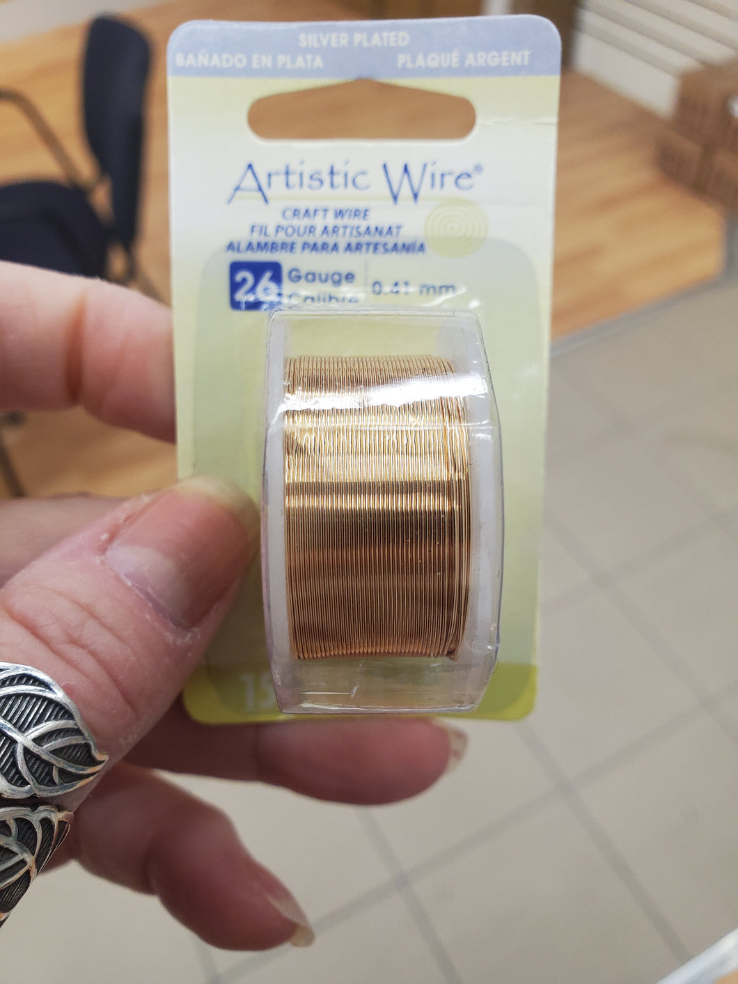 WIRE 26GA GOLD
