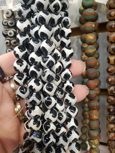 AGATE DZI BEAD 10MM