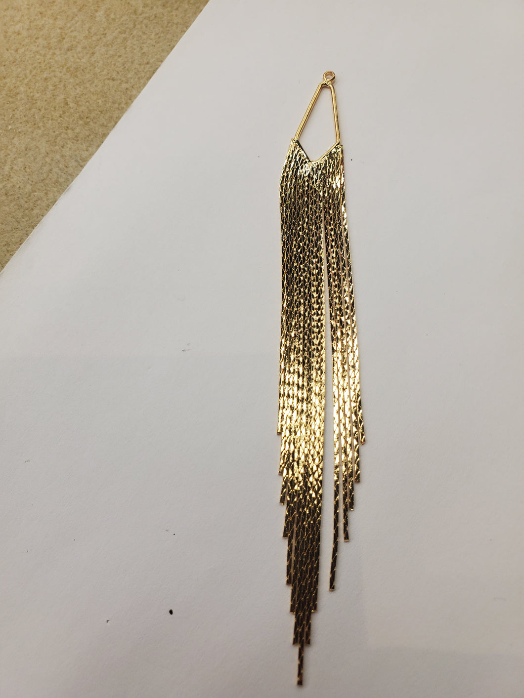 BRASS TASSEL PENDANT