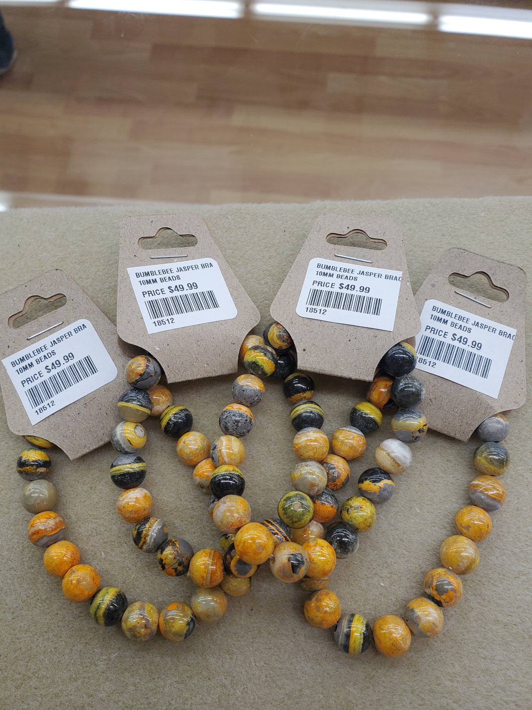 BUMBLEBEE JASPER BRACELET