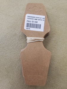 CARDBOARD DISPLAY CARD