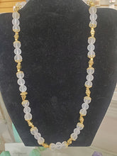 Load image into Gallery viewer, FROSTED QUARTZ NECKLACE
