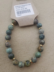 AFRICAN TURQUOISE BRACELET