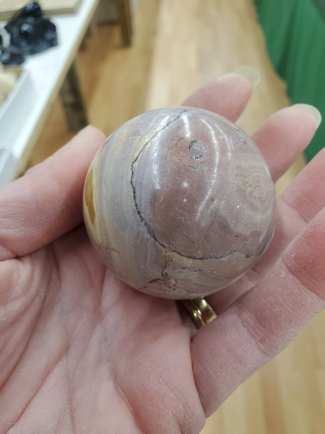 PINK JASPER SPHERE