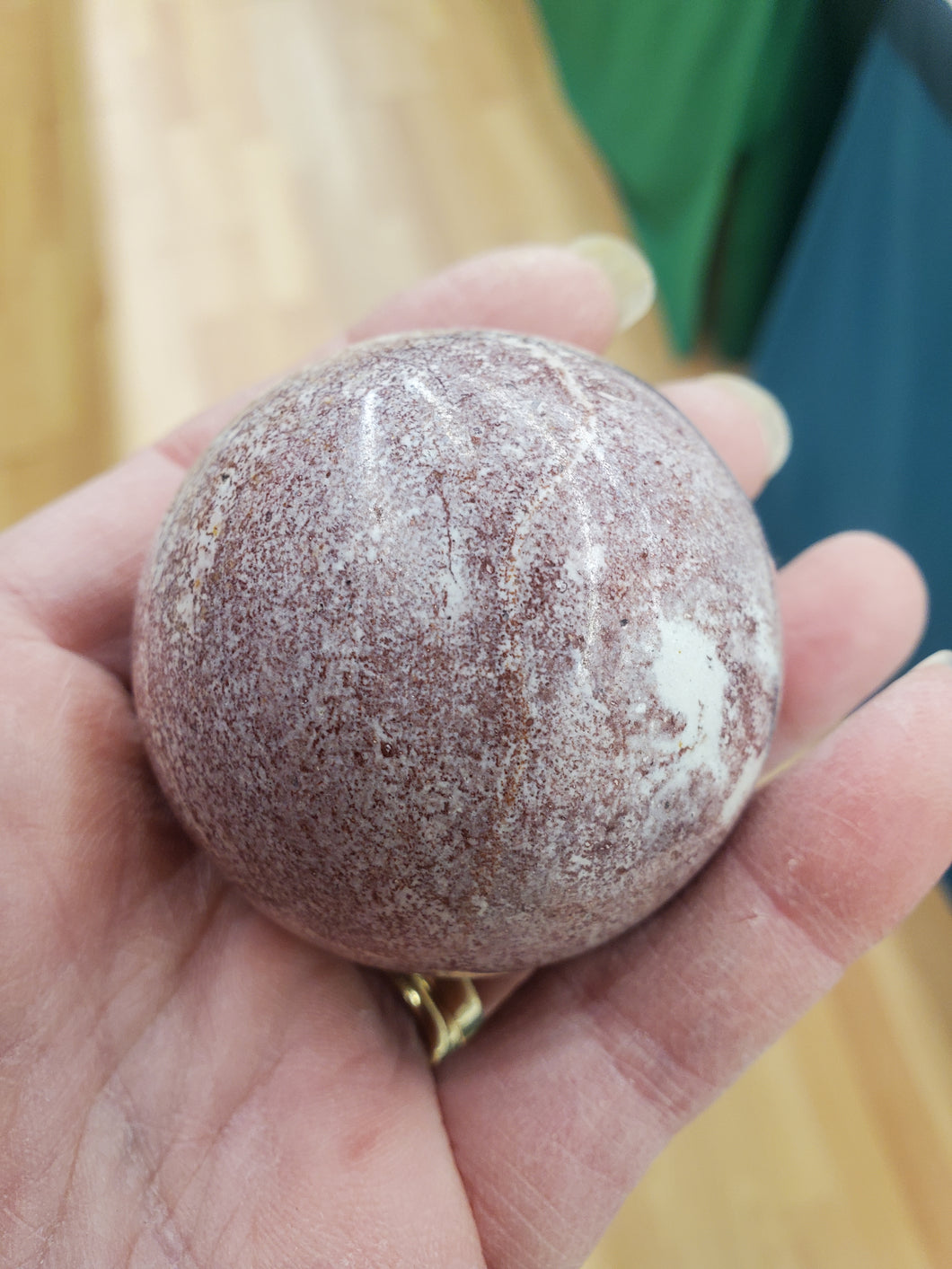 PINK JASPER SPHERE
