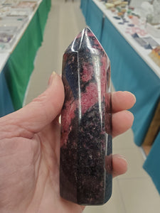 RHODONITE TOWER POINT