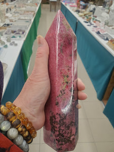 RHODONITE TOWER POINT