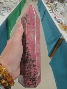 RHODONITE TOWER POINT