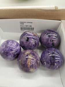 CHAROITE SPHERE