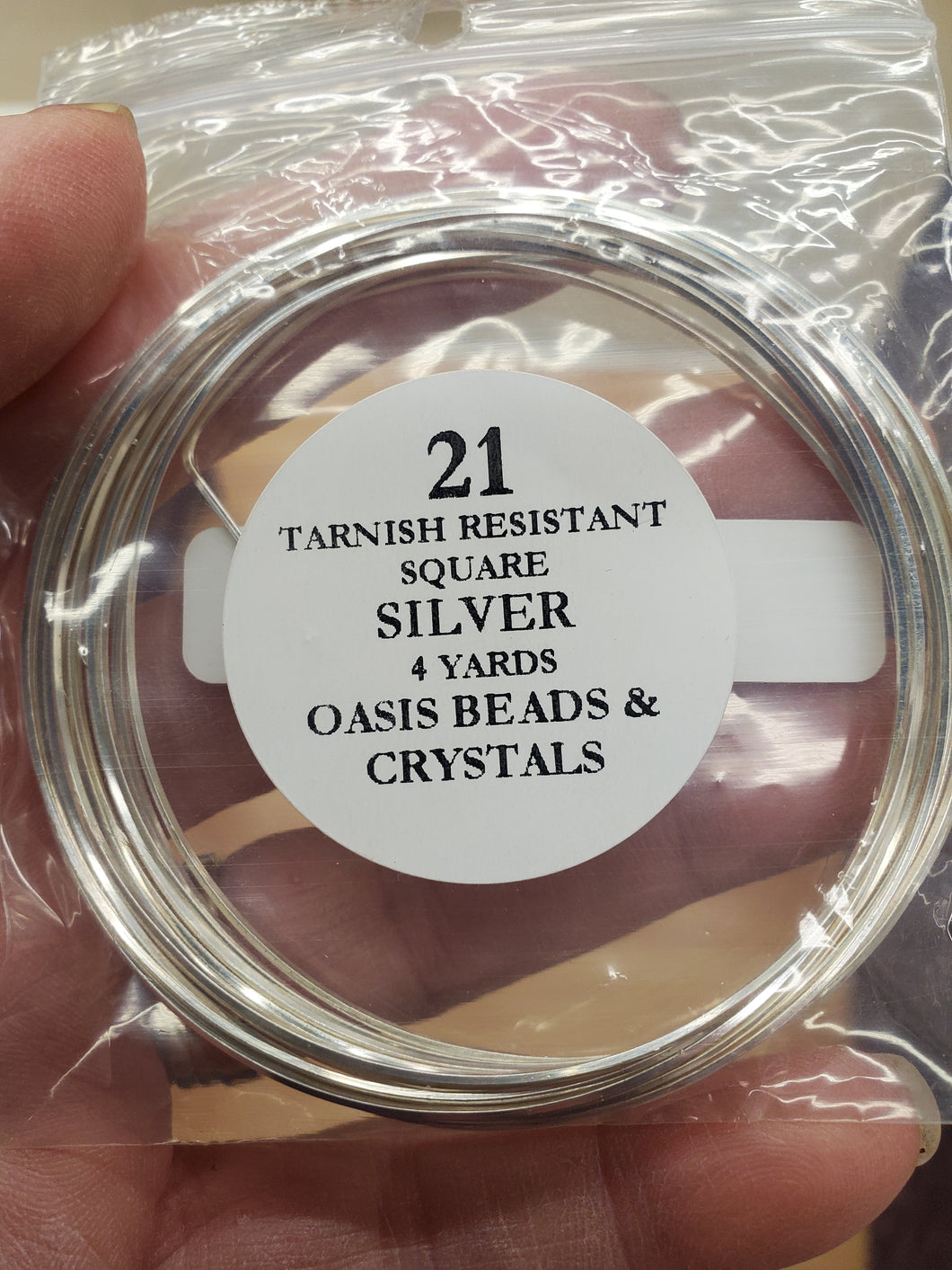 21GA T/R SILVER SQUARE
