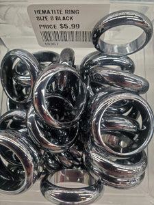 HEMATITE RING