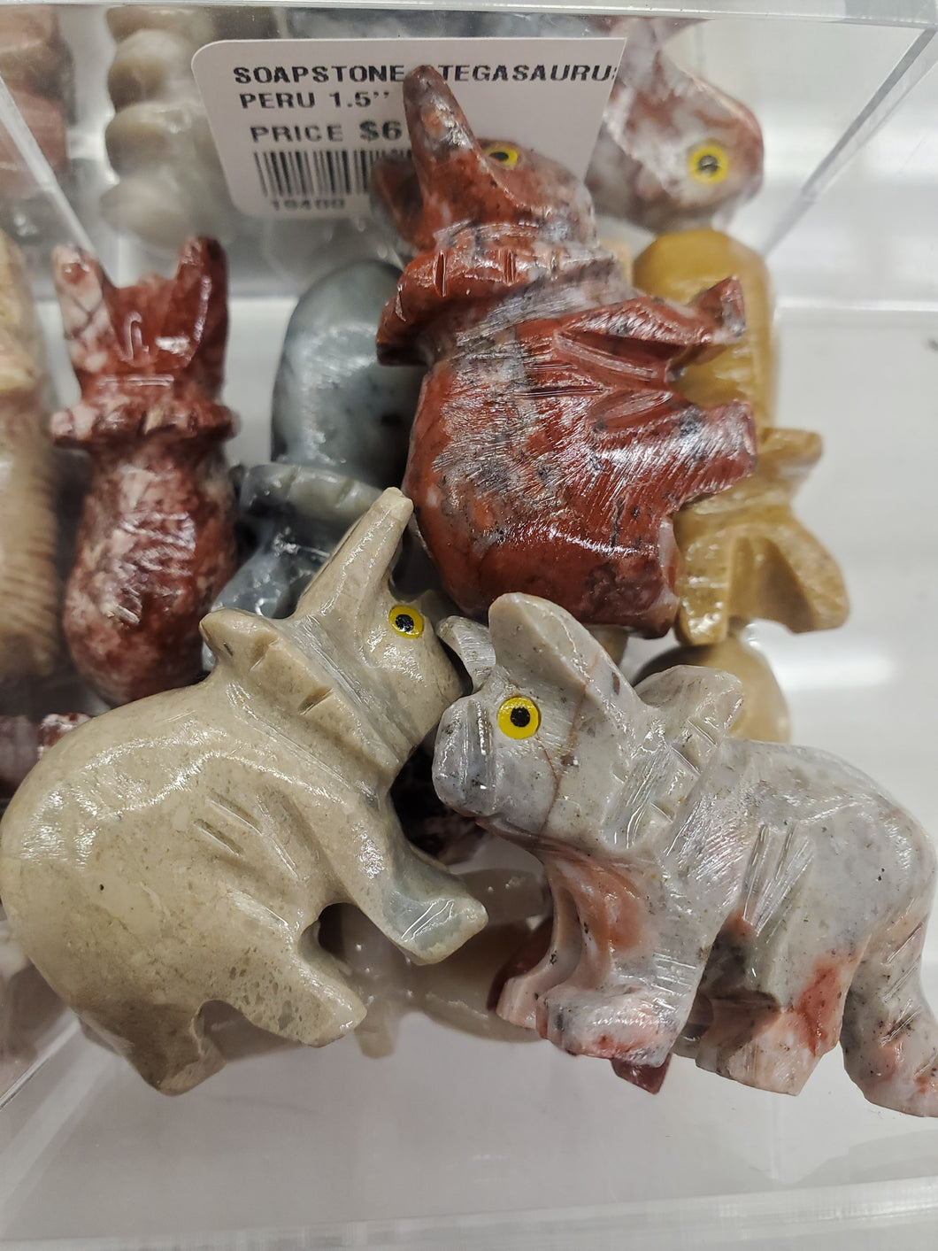 SOAPSTONE STEGASAURUS