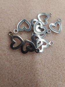 304 STAINLESS OPEN HEART