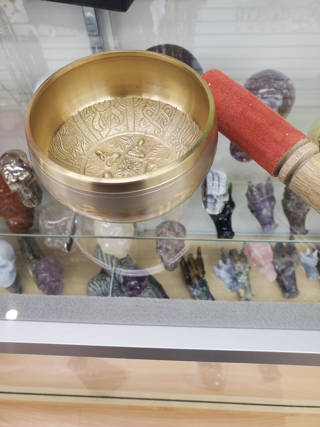 BRASS SINGING BOWL 3