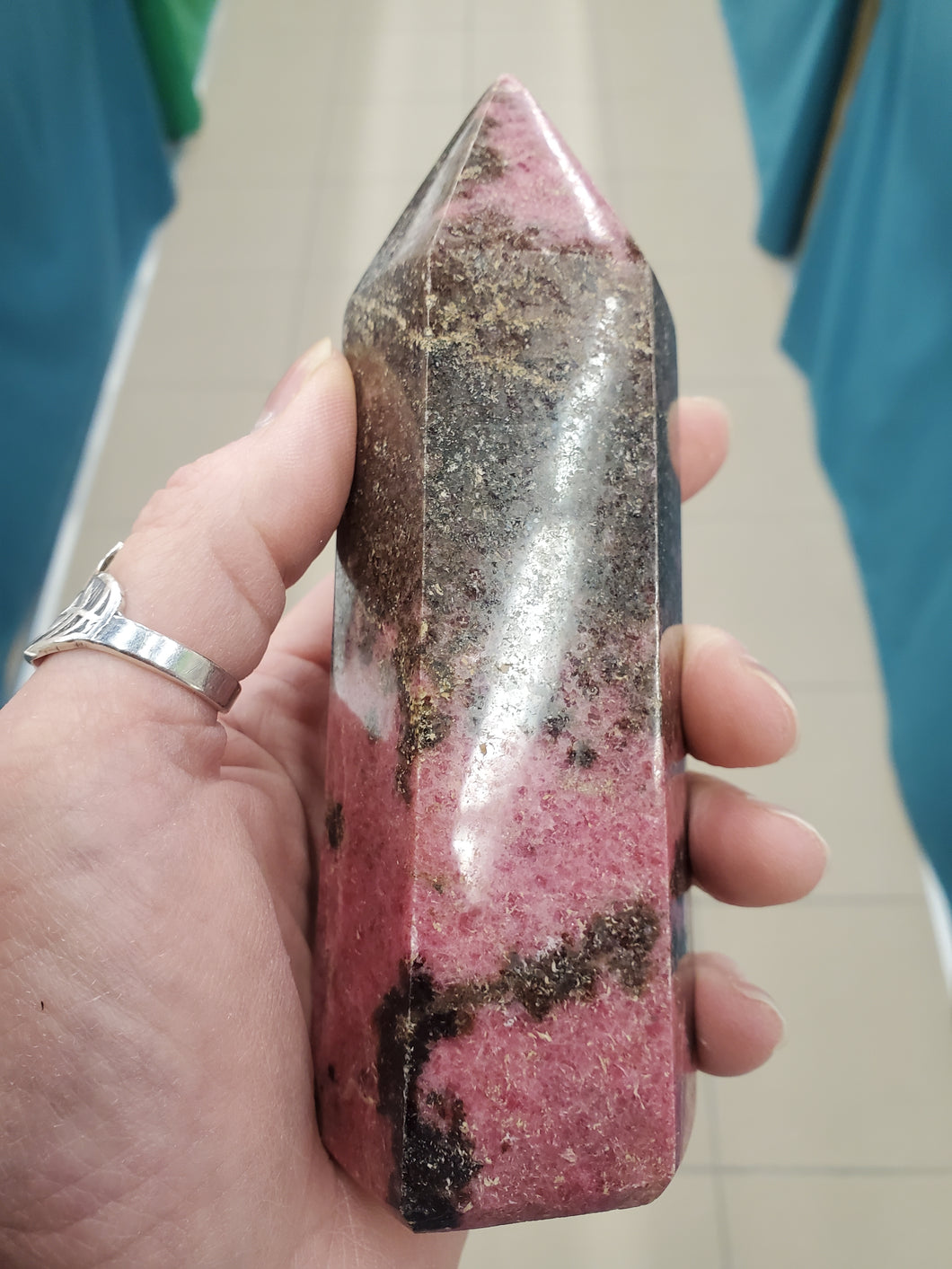 RHODONITE TOWER POINT