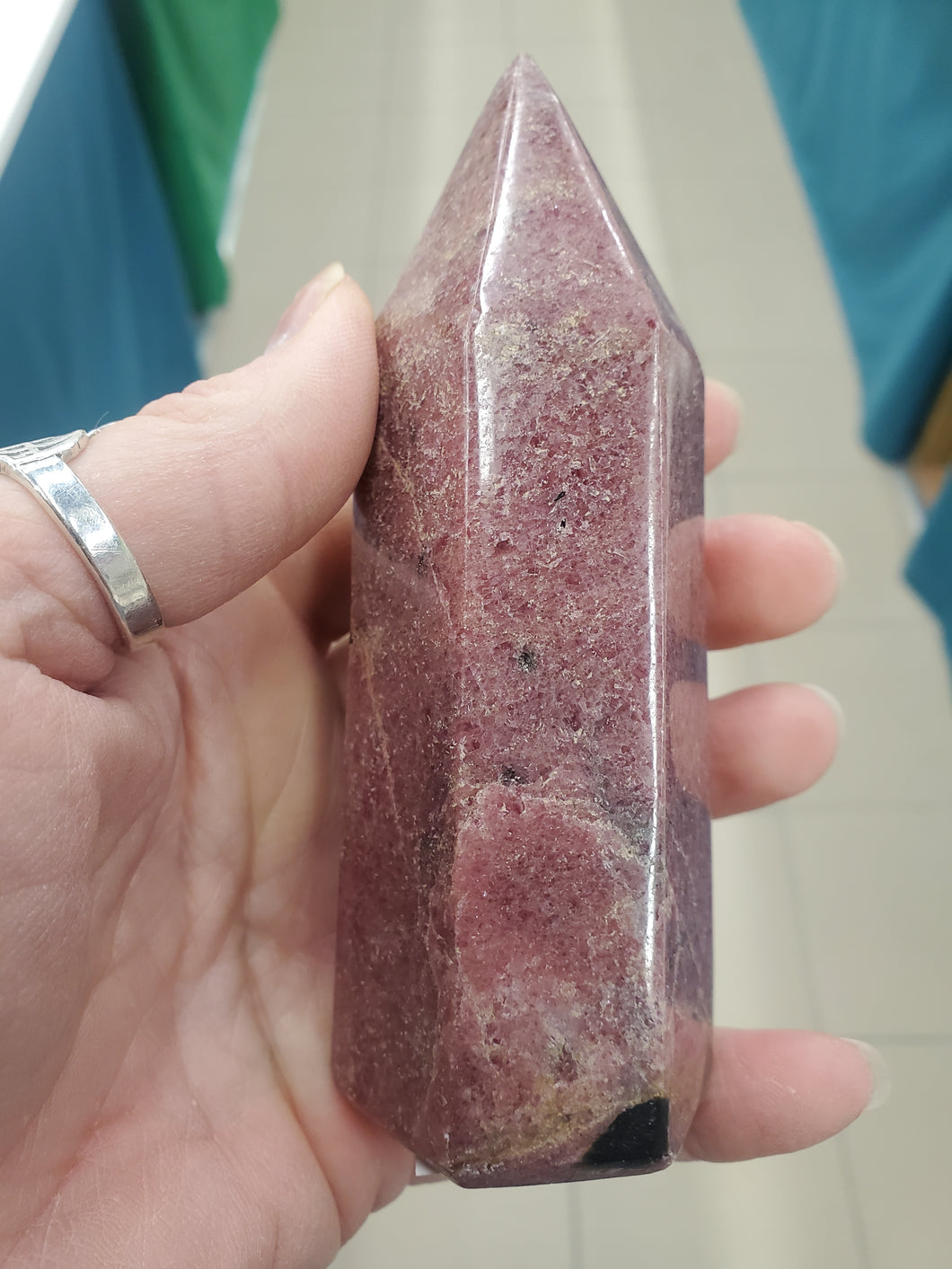 RHODONITE TOWER POINT